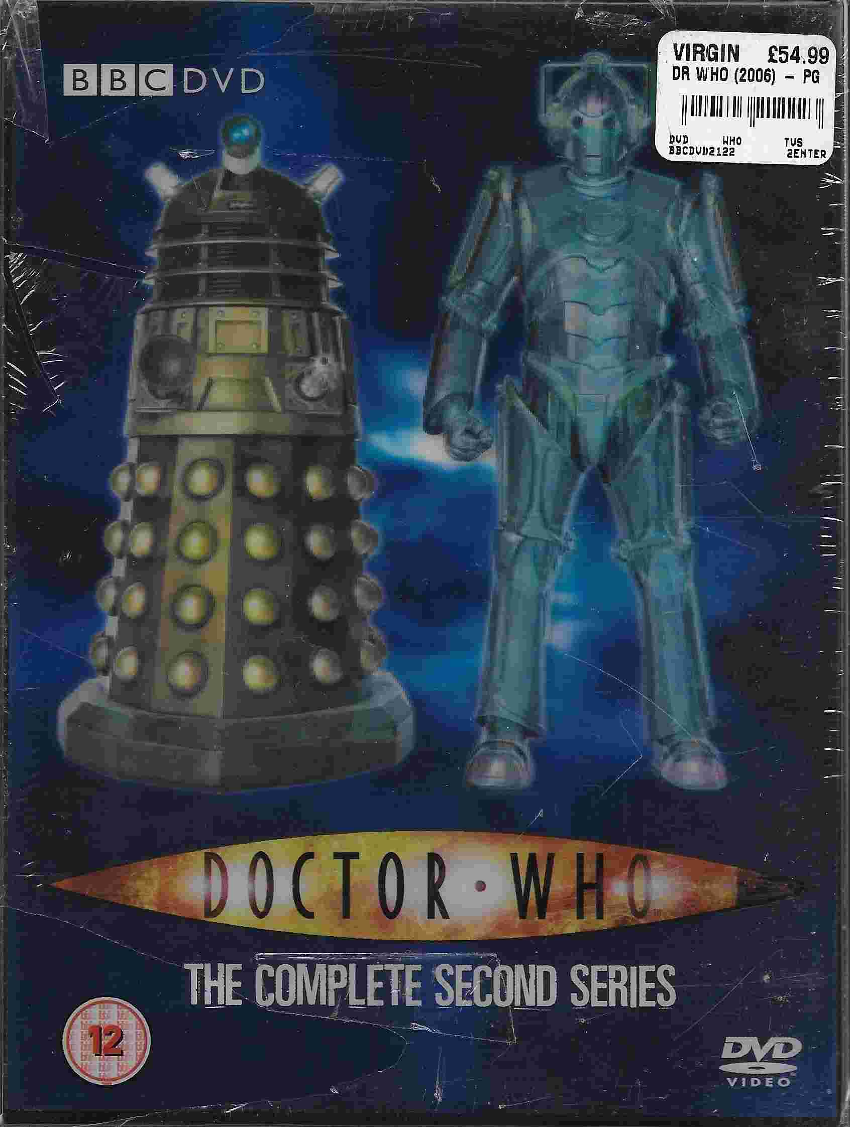 Picture of BBCDVD 2122 Doctor Who - Series 2 by artist Various from the BBC records and Tapes library